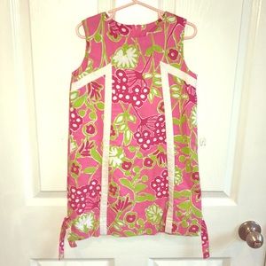 Lily Pulitzer Pink/Green Shift Dress